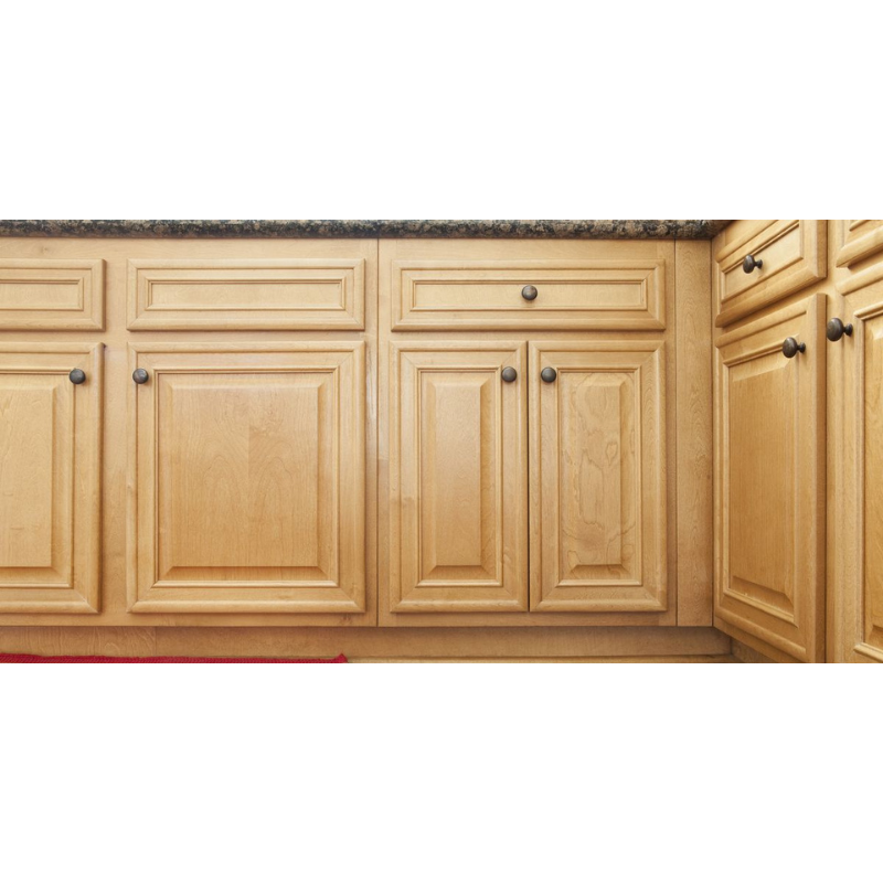 Classic Wood Furniture Kitchen Cabinet With Drawers Custom Design Kitchen Cupboard Wood DF Cabinet