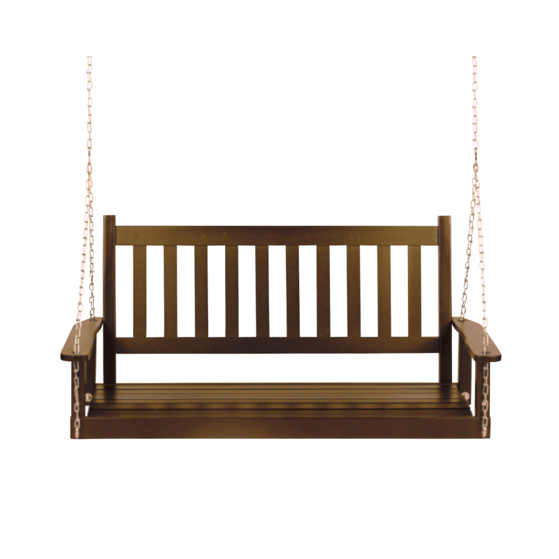 Hot Selling Outdoor Furniture Acacia Teak Wooden Swing Chairs For Garden Backyard Wholesale Swing Seat