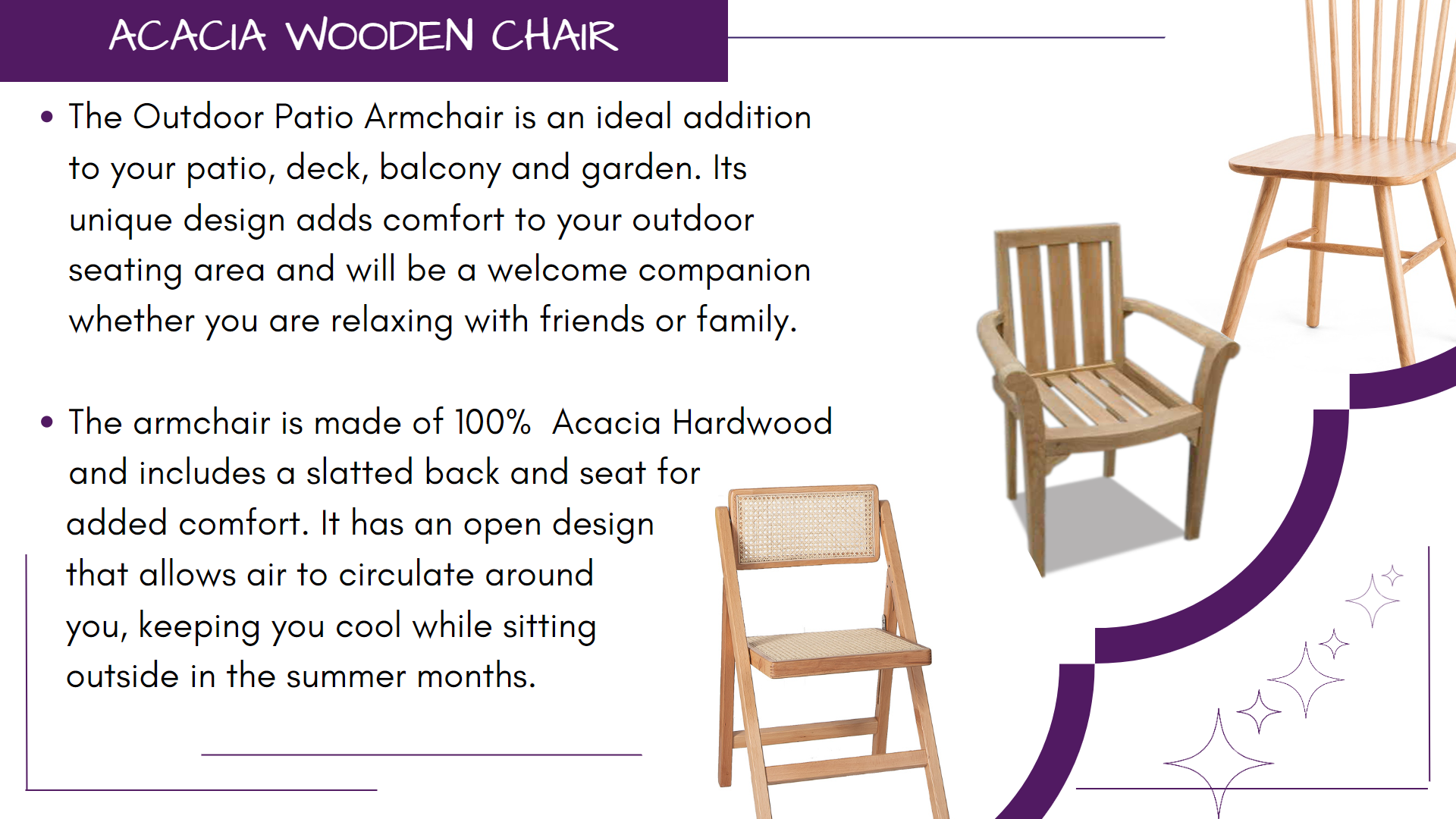 Modern Solid Wood Chair Y Back WishBone Design Solid Wooden Outdoor Dining Chair Dining Room Home Furniture Chair Supplier