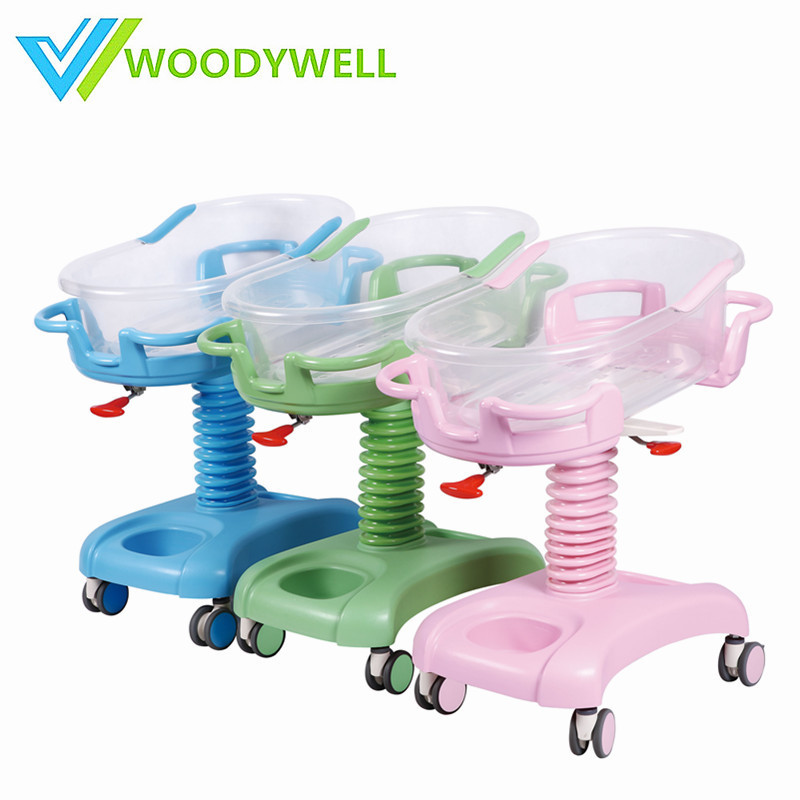 Furniture Newborn Home Sweet Acrylic Baby Crib For Hospital Use Swinging Baby Crib