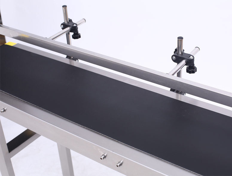 Adjustable Speed Mini Portable Food Industry Conveyor Belt For Tij Printer