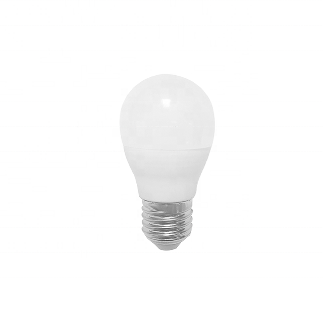 LED G45 Bulb 120-265V  Manufacturing Factory WOOJONG E14 E27 B22 PC Cover Aluminum PC Frosted Daylight White  light Bulbs Home