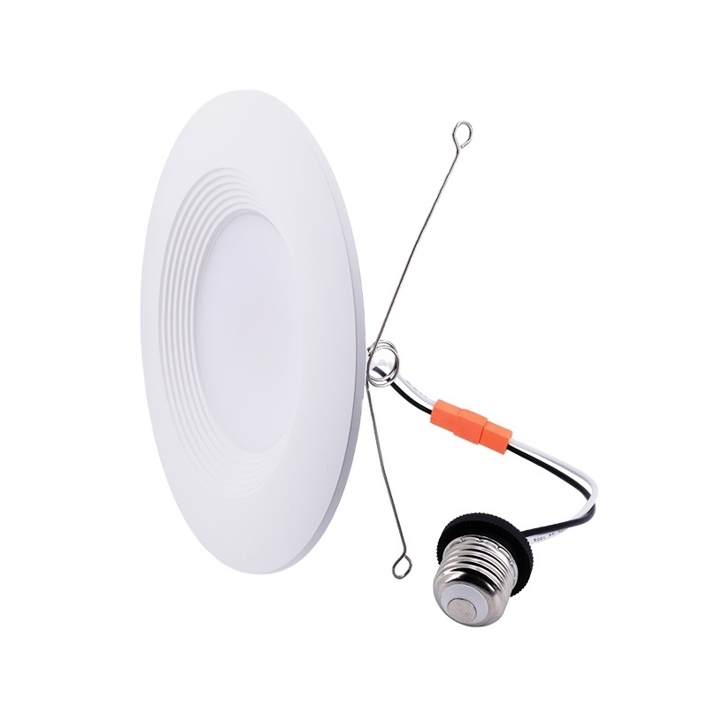 WOOJONG modern plastic long lifespan 9 watt 12 watt 120V E26 4inch/6 inch LED recessed linear downlight