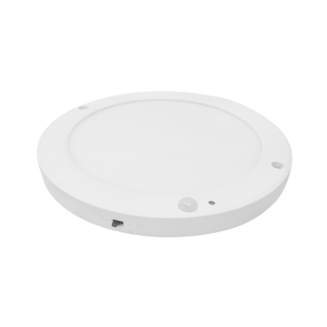 WOOJONG Hot Sale Surface-Mounted Ultra Slim Panel light 16W LED Ceiling lamp with Motion sensor