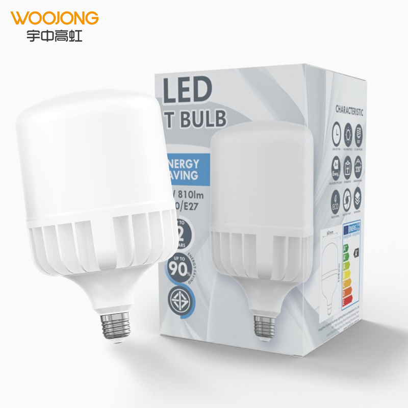 WooJong interior bulbs used in room high lumen T shape led bulb with 2 years warranty t80 t100 t120 t140 E26/E27/B22