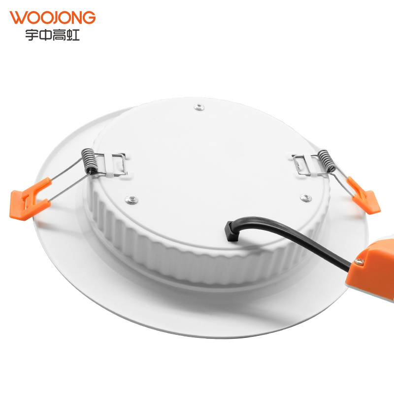 led panel light IRON SHEET IP20  Recessed led lamp round housing led recessed down light