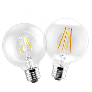 Europe hot sale A60 C37 220V E27/E26/B22 amber or Clear vintage edison filament incandescent lamp light bulb