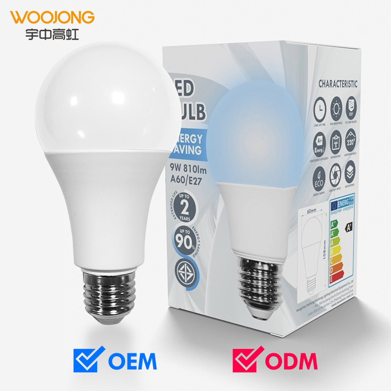 Woojong factory direct light globe energy saver bombillos 220v bulb lighting