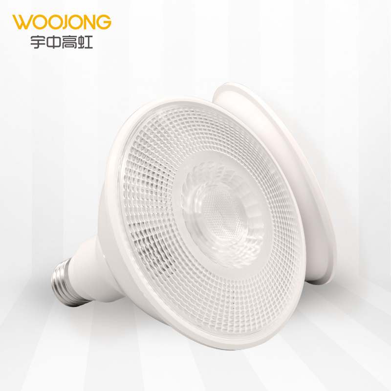 Woojong Hot Selling PAR38 12W 15W LED Bulbs High Quality Plastic And Aluminium E26/E27/B22 LED Lights For Indoor Lighting