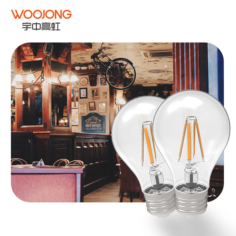 WOOJONG Hot Sale 3W 4W 8W 11W 13W LED Filament Bulbs Indoor Decoration Lights With Different Shape