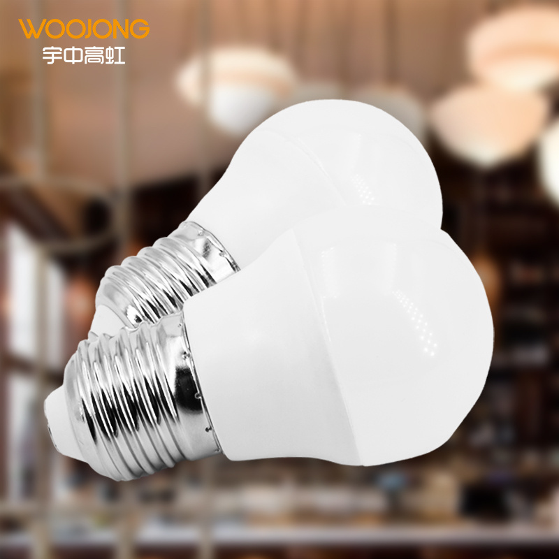 WOOJONG LED G45 5W E27 With DOB/IC/Linear Driver Led Light Led Lamp Led Bulb Indoor Light LED G Bulbs