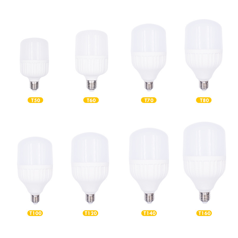 WOOJONG led bulb high LED bulb raw material parts production warm white/daylight 20W/30W/40W/50W E27/B22 light