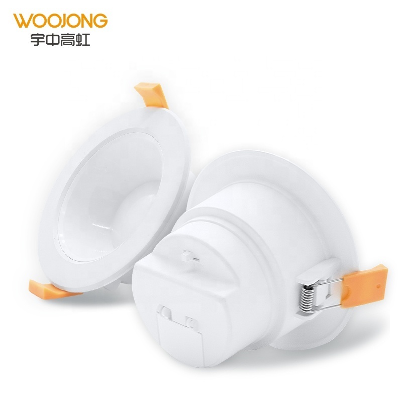 3W 5W 7W 9W 12W WOOJONG  spot led downlight  dimmbar recessed ceiling light wholesale spotlight