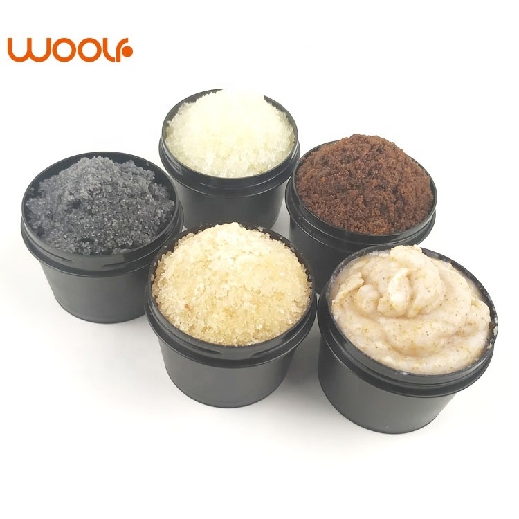 wholesale private label coconut milk face body scrubs