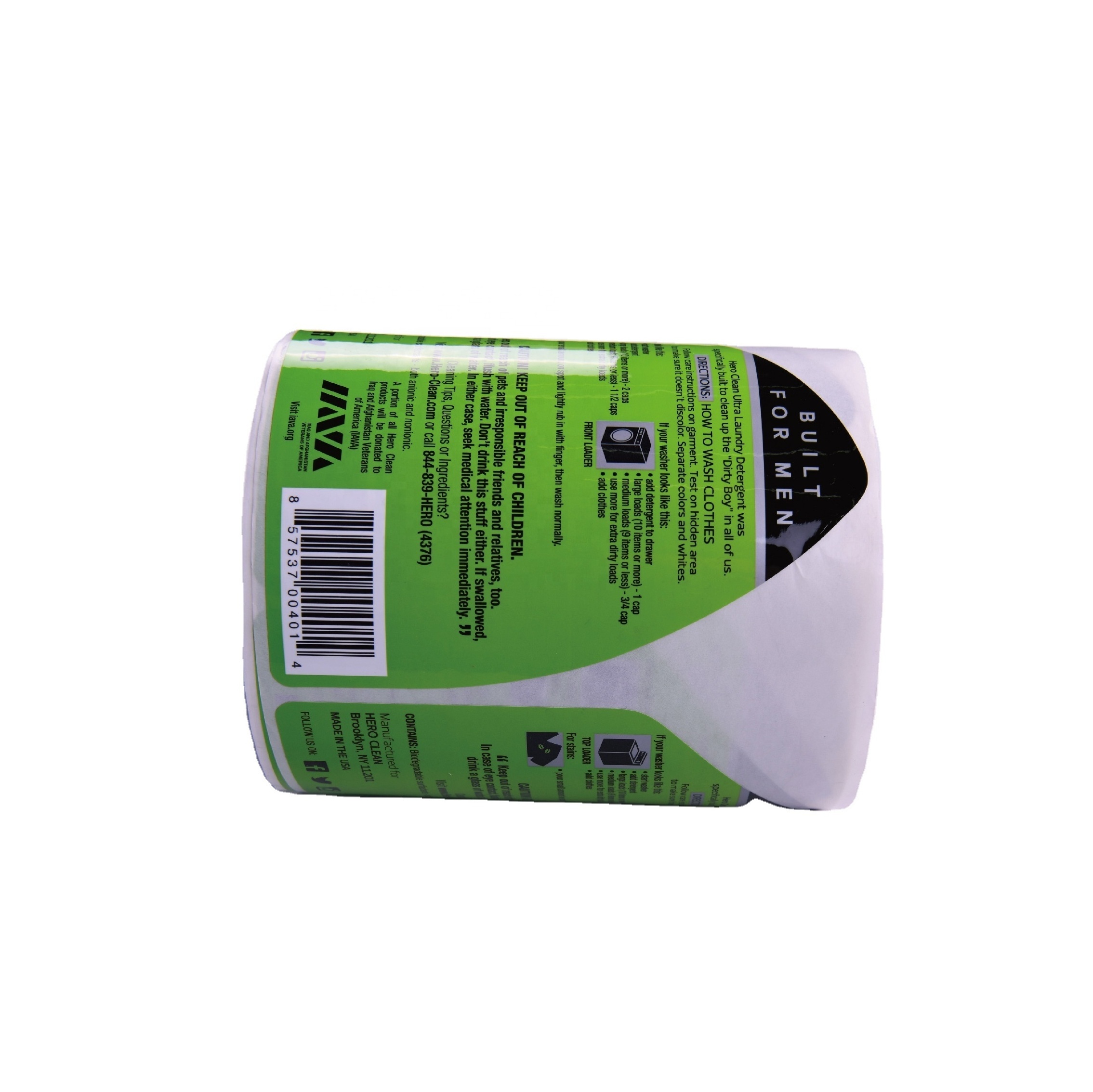 Plastic Shrink Sleeve Shipping Label