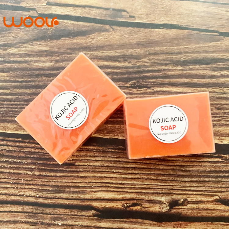 Bulk Wholesale 140g Handmade Bath Soap Skin Brightening Gluta/Kojic Soap Whitening Natural Organic Kojic Acid Soap