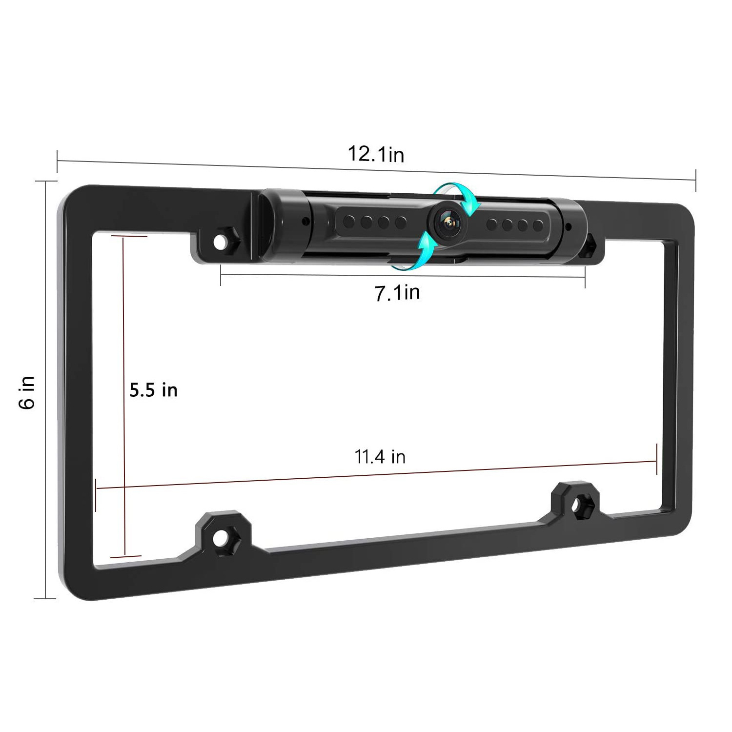 Top sale Digital Wireless Backup Camera for Truck RV Camper Vans Trailer WiFi Rear View Cam 8 IR Lights Night Vision Waterproof