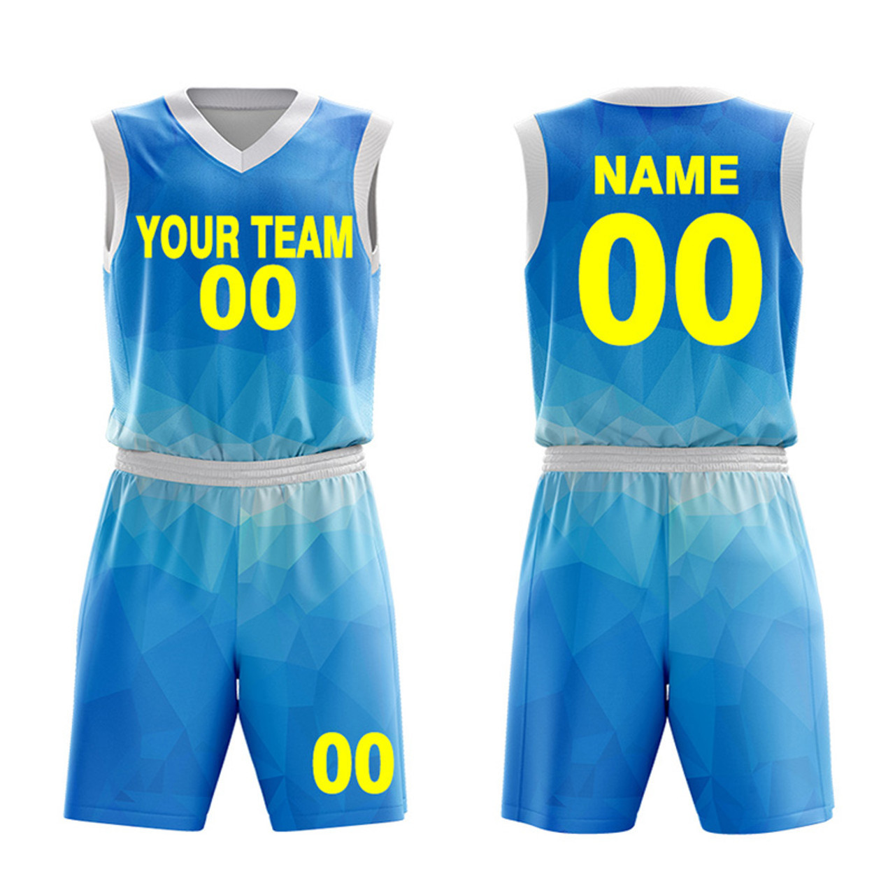 Custom your own team Youth basketball uniforms reversible basketball jersey set For Sport Wear quick dry uniform