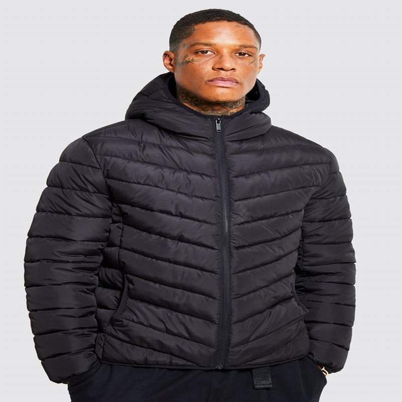 Custom Thick Winter Jacket Men Polyester Down Bubble Coat Puffer Down Jacket Men With Hood and without hood puffer jacket