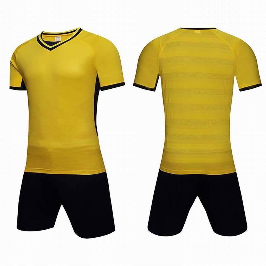 High Quality Football Kits Full Set Jerseys Soccer Uniform Training Latest Designs Youth Sublimated Neon Green Soccer Uniform