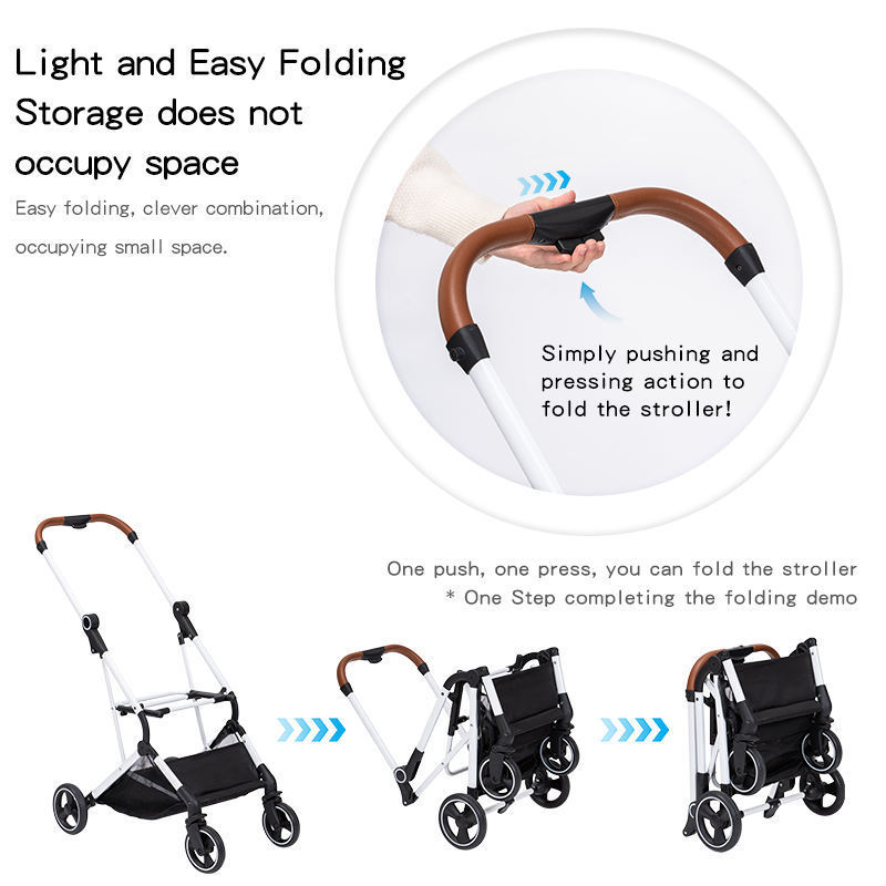 Portable Detachable Pets Trolley Stroller Travel Pull Pet Dog Cart 4 Wheels Lightweight Pets Trolley Stroller