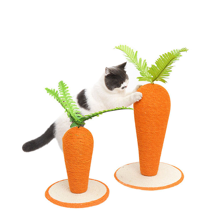 New Pet Supplies Sisal Cat Climbing Frame Scratching Cat Toy Scratching Claws Scratching Carrot Cat Scratching Board