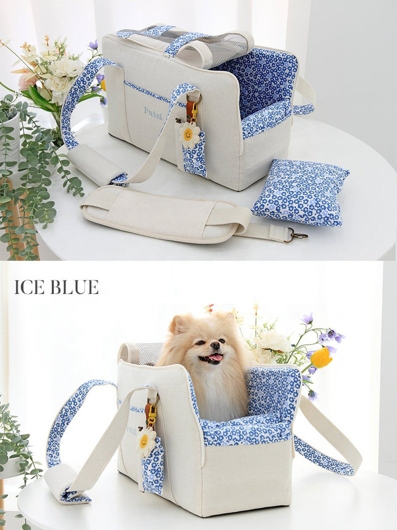 New Design Pet cage Dog carrier purse Travel portable bag dog overnight bag fashion cat carrier pet hand bag