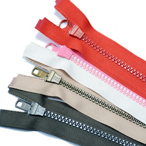 Hot Sale 5# Plastic Zipper Open end with Autolock Slider for Bags Eco-friendly