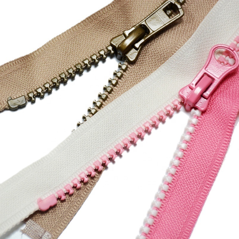 Hot Sale 5# Plastic Zipper Open end with Autolock Slider for Bags Eco-friendly