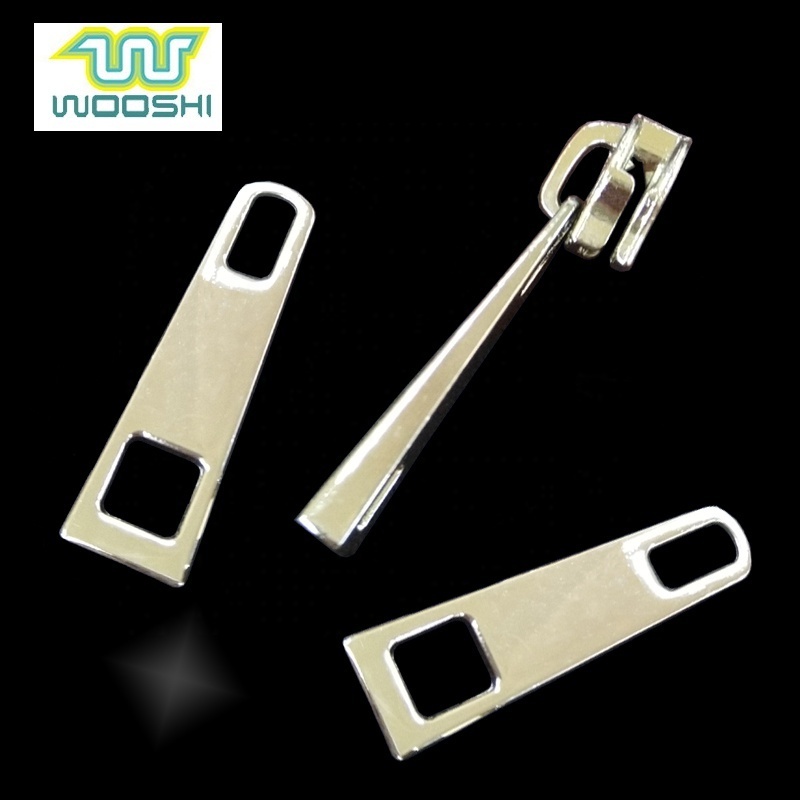 High quality handbag accessories bag zipper puller slider puller metal zipper puller for handbag