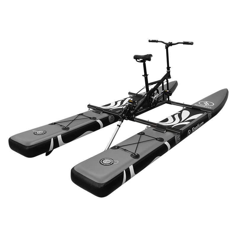 Zebec 2022 New Arrival Inflatable Floating Water Bike Pedal Boats For Sale