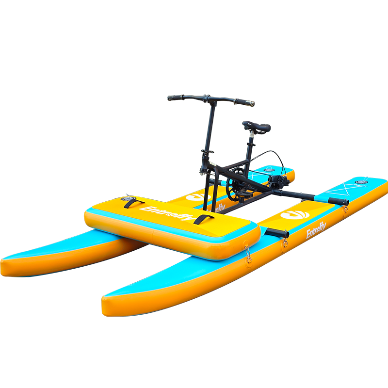 2024 Entroffy popular design Inflatable Water Pedal Boat Person Jet Bike Flying Bikes