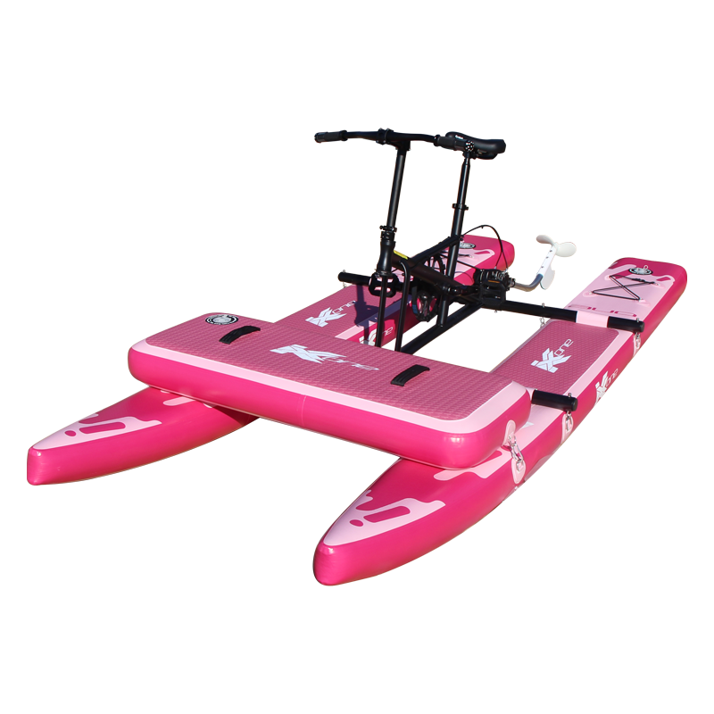 White Inflatable Pontoon 2024 New design New Design House Pontoon Boat Style Inflatable Pontoon ...