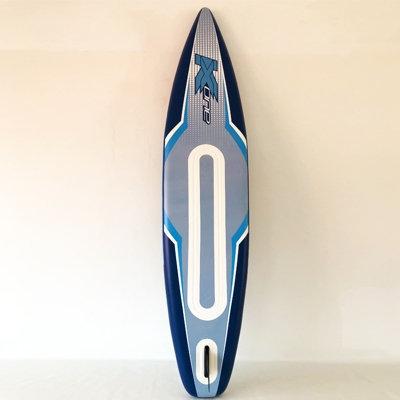 Zebec Kxone inflatable racing sup custom inflatable paddle board single print cheap foam surfboards with accessories