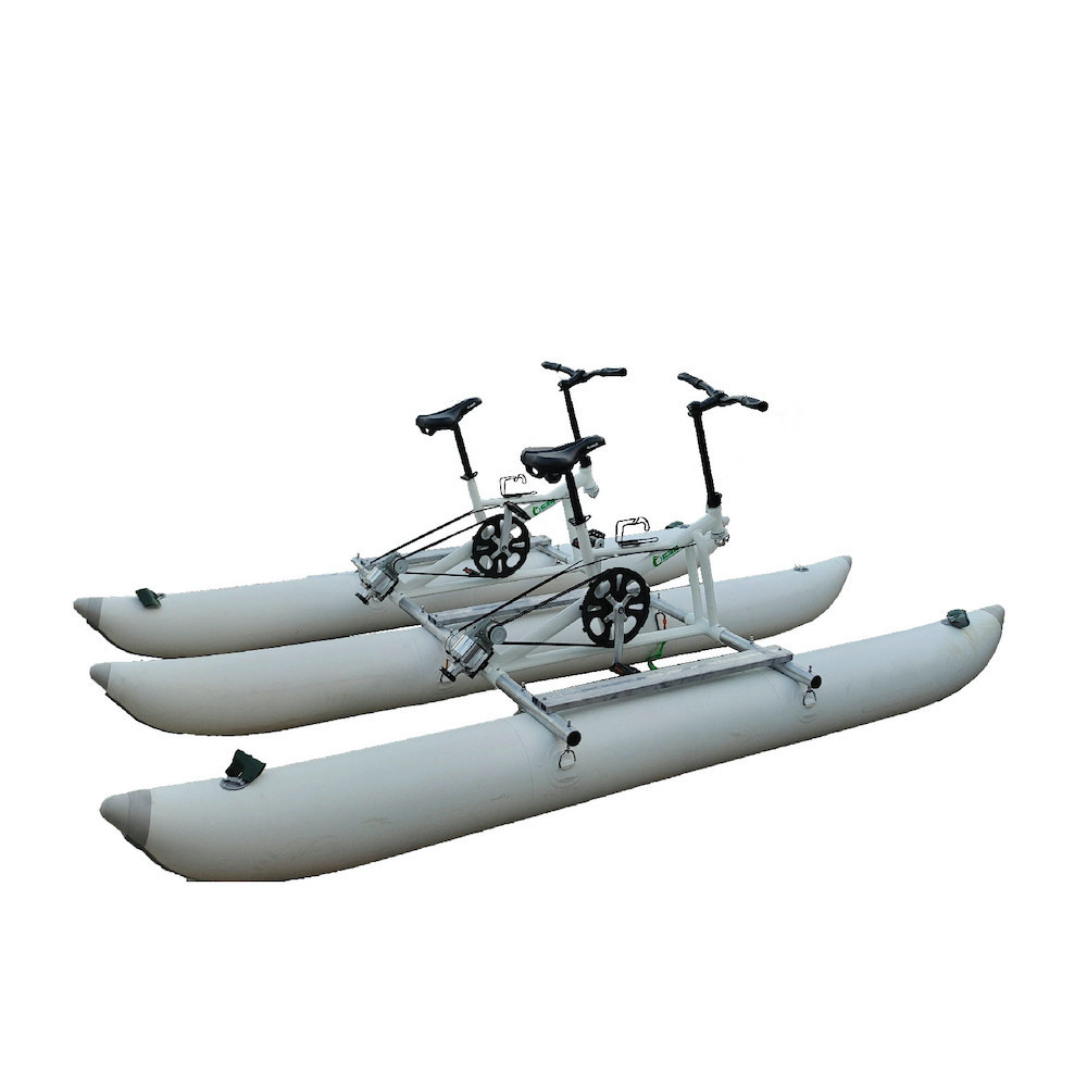 Zebec Inflatable Water Bike Swan Pedal Boat Person Jet Bike Flying Hydro Bikes Sale Parts Boat