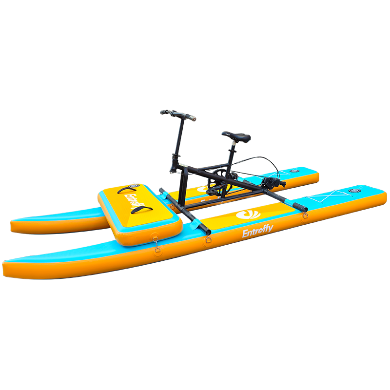 2024 Entroffy popular design Inflatable Water Pedal Boat Person Jet Bike Flying Bikes