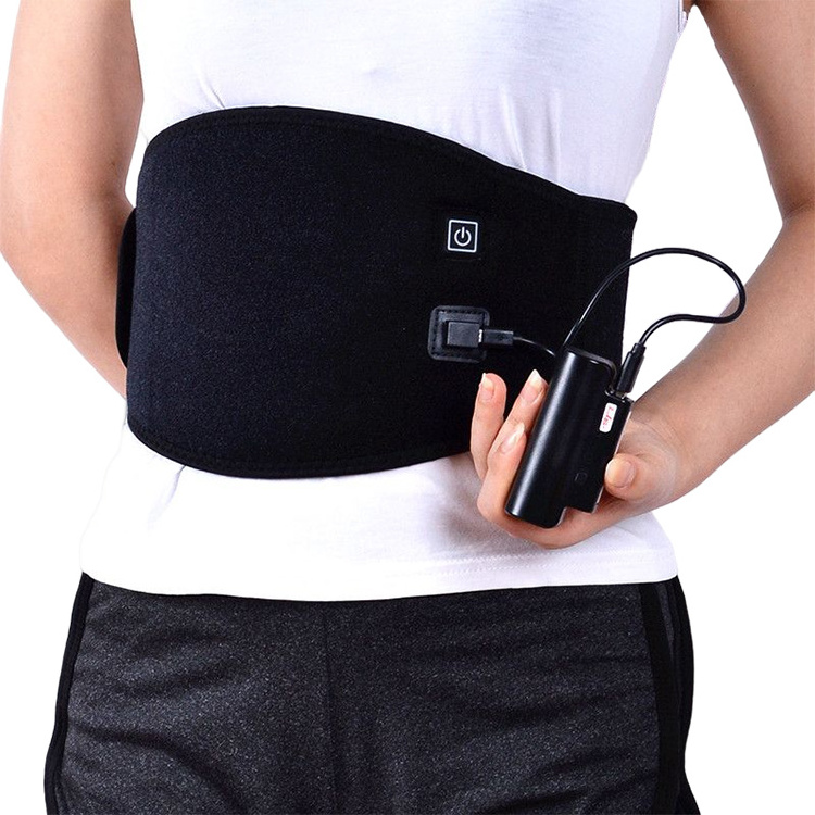 Heating Pad for Back Pain Relief Abdominal Heated Waist Belt Portable Fast Heated for Lumbar