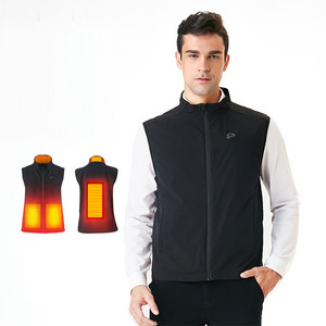 Heated Vest for Women Temperature Adjustable Electric Warm Vest 4 Heating Panels