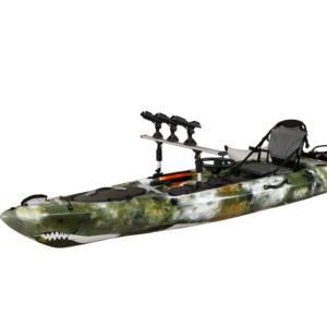 Woowave New Design Single Fishing Kayak With Pedal Drive Canoe Tandem Kayak One Person Kayak with Electric Motor