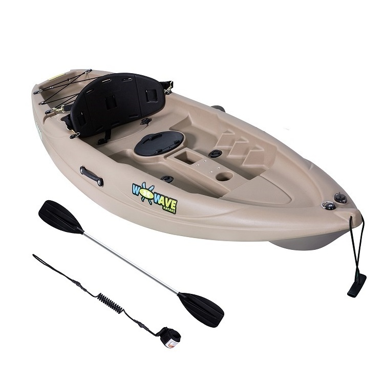 Woowave factory cheap price 1 person Pedal drive fishing kayak