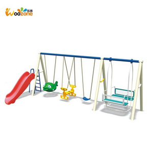 kindergarten preschool outdoor baby swing kids swing and slide