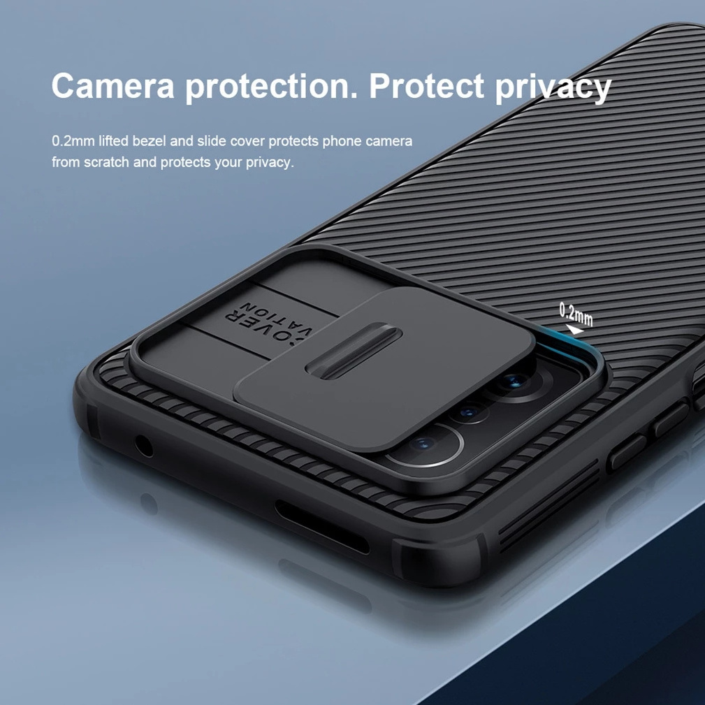 For Xiaomi Poco M4 5G X3 Pro M3 11T 10T Pro Nillkin CamShield Case Slide Camera Protection Lens For Redmi 10 Note 11S Shockproof