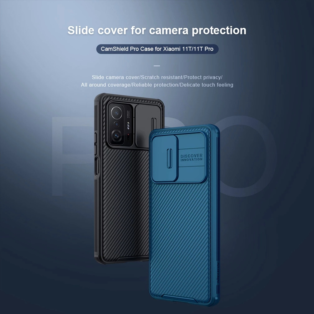 For Xiaomi Poco M4 5G X3 Pro M3 11T 10T Pro Nillkin CamShield Case Slide Camera Protection Lens For Redmi 10 Note 11S Shockproof