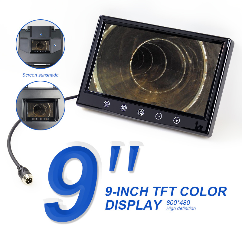 Sony CCD HD Pipe Inspection Camera With DVR digital camera hidden cameras for toilet bowl