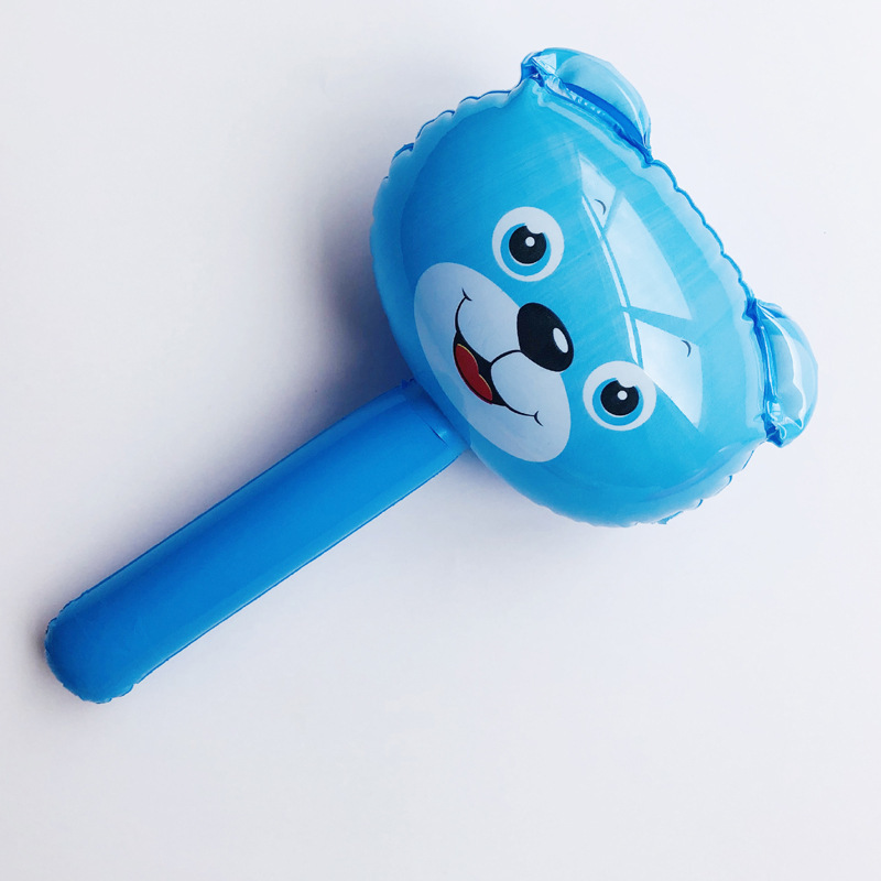 New Handle Hammer Funny Toy Inflatable Cartoon Animal Hammer for Party