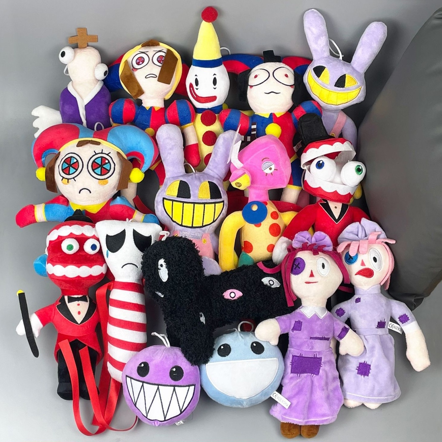 The Amazing Digital Circus Plush Toy Joker Pomni and Jax Digital Circus Stuffed Doll