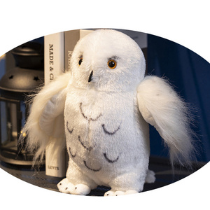 High quality 20/25/30cm Owl Stuffed Animal Snowy Owl Plush for Gift