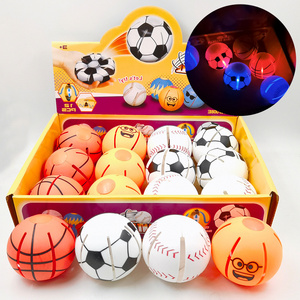 Funny Basketball Soccer Football baseball Time Delay Transformation Pop up Mini Flying Toy Flying Saucer Ball