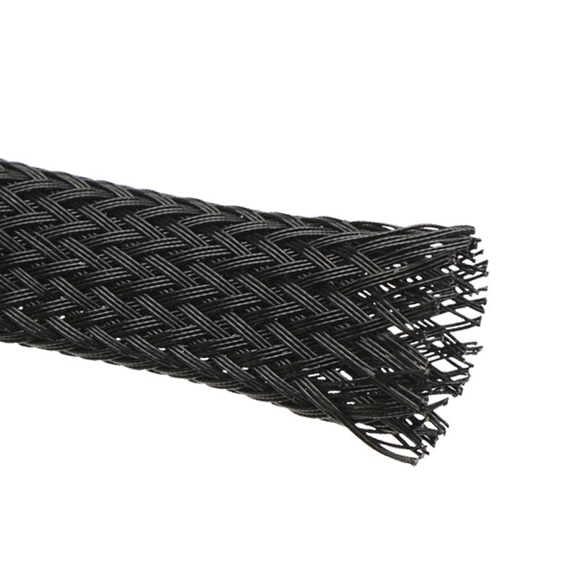 3-100MM PET encryption telescopic nylon braided mesh pipe cable protection pipe