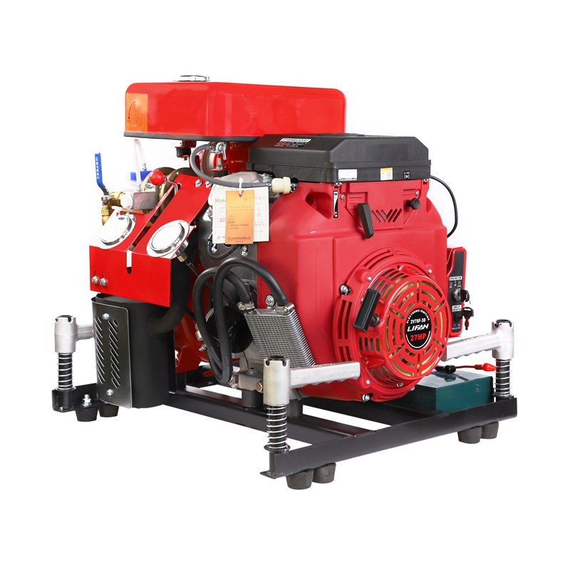 Quality 27hp lifan gasoline engine portable fire fighting water pump